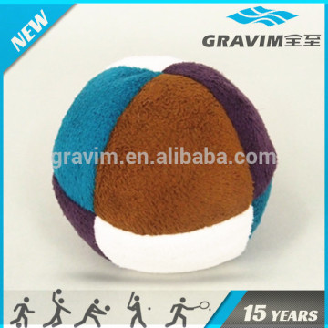 colorful plush hacky sack