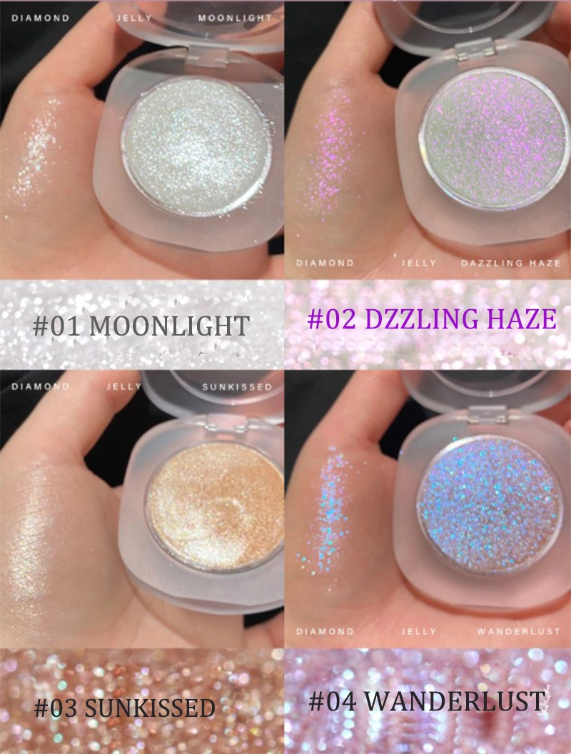 Cruelty Free Organic Face Highlighter Natural Makeup Single Cream Highlighter Liquid Private Label
