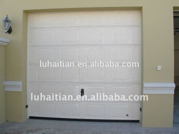 Remote control steel security garage door