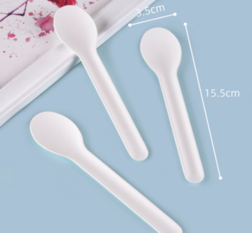 Disposable biodegradable paper pulp knife fork and spoon