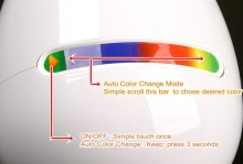 Indoor LED Night Light Novelty Touch LED Night Light