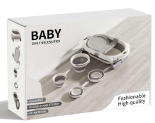 Classic Baby Bath Set with 4 Essential Tools
