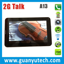 7 inch allwinner a13 sim card phone call tablet pc