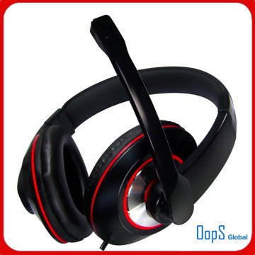 Fashion computer headset with mic, good quality headset with mic