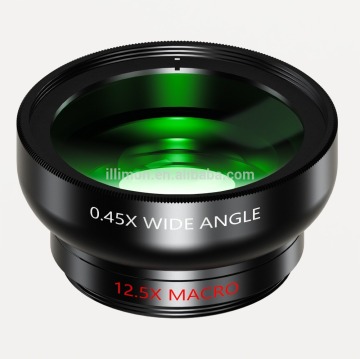 smartphone lens for Iphone 37mm 0.45X smartphone for HUAWEI