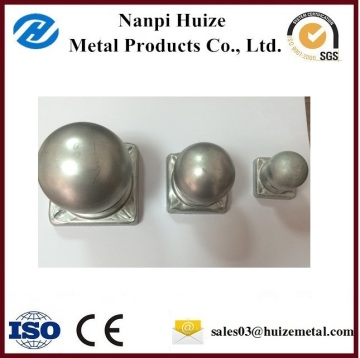 Galvanized Steel Round Fence Post Cap