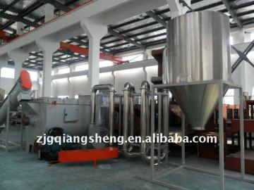 PET Bottles and Flakes Recycling Machinery