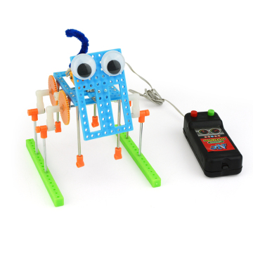 STEM Education Puzzle: DIY Dog Walking Robot for School Science Experiments