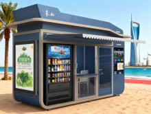 Smart Air Conditioned Vending Kiosk for Saudi Arabia