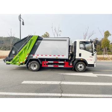 Sinotruk 4x2 basura del vehículo de camión compactador de basura