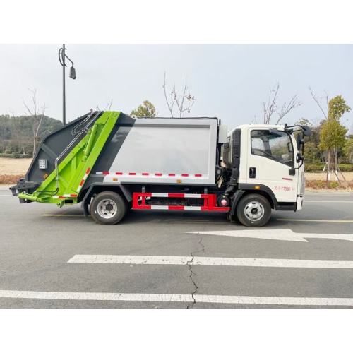 Sinotruk 4x2 REFUSE VÉHICULE DE CUMIFIQUE DE COMPACER