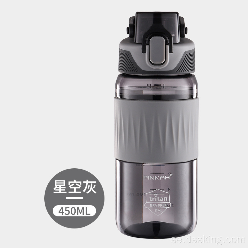 Sport Water Cup för Summer Portable Extern Hög utseende Level Tritan BPA Gratis filtervattenflaska