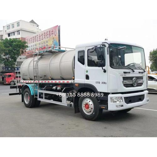 Dongfeng 4x2 camión de agua de acero inoxidable de acero inoxidable