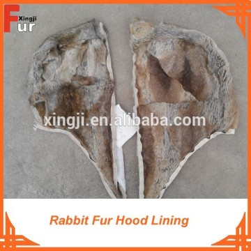 Rabbit Fur Hood Lining for Jacket