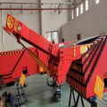 telescopic belt conveyor for truck loading unloading