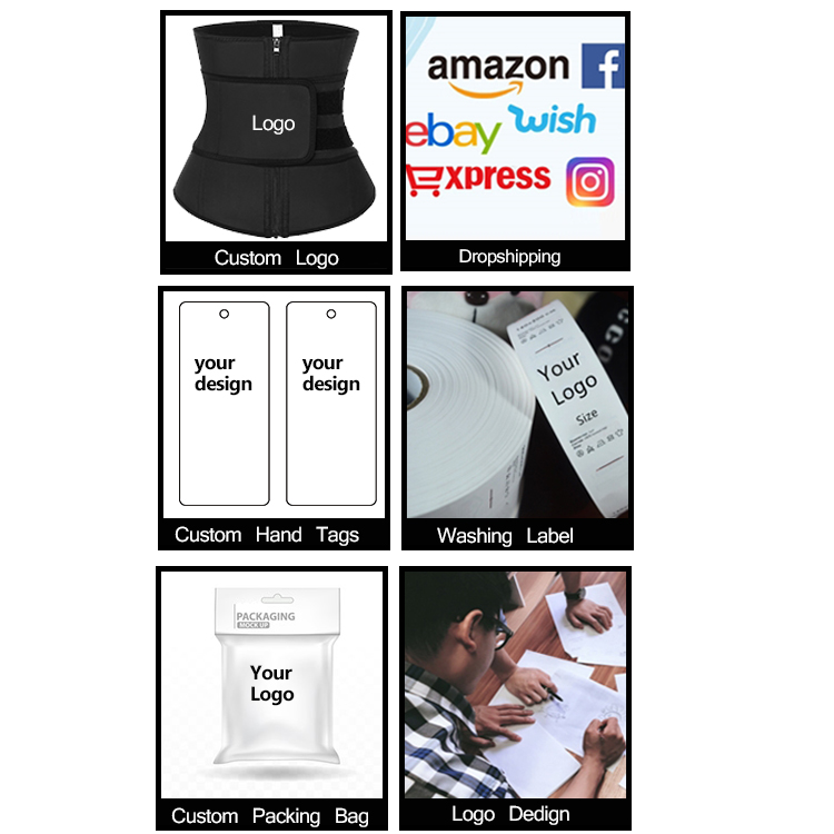 Latest Design Slimming Tummy Control Plus Size Waist Trainer Belt Private Label