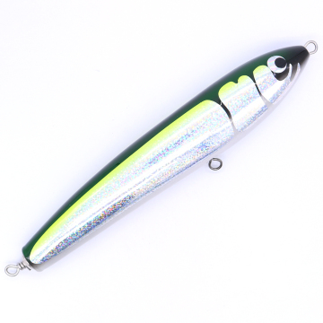 Wood saltwater lure 120g 25cm Handmade  Fishing Wooden Lure  Topwater Trolling Wood Big Game Lure