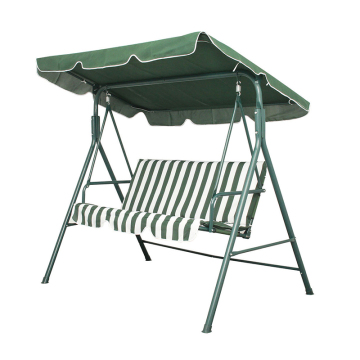 Durable 3-Seater Outdoor Swing with Canopy and Cushion