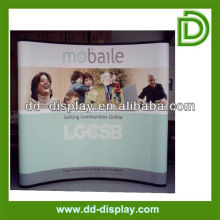 curve 4*3m display pop up