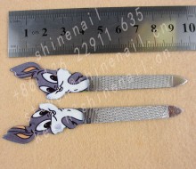 promotional rabbit shape sapphire nail file