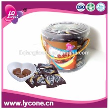 Hot Sale Chews Bulk Chocolate/ Milk Candy/Soft Candy In Jar