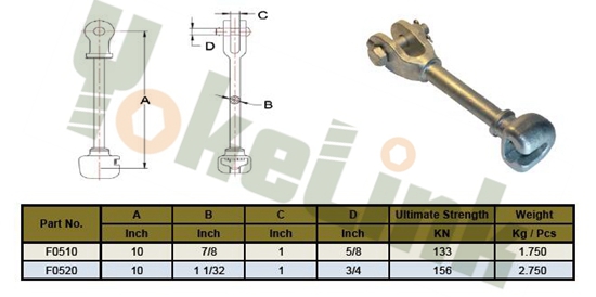 Hot Line Socket Clevis1