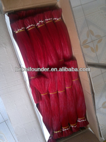 horse tail hair,dyed colour