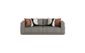 Hoge stretch couch slipcover voor 3 kussen