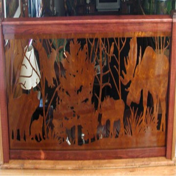 Metal Outdoor Handrails for Stairs