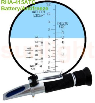 RHA-415ATC Car Antifreeze Battery Solution Refractometer