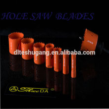 Bimetal and carbon Hole Saw in Set