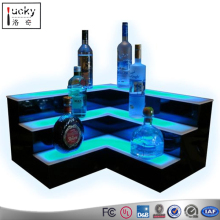 LED Wine Bottle Holder or Rack Wine Stand,Acrylic LED Wine Display