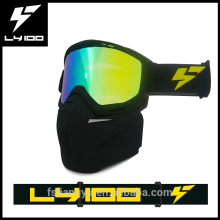 Popular Motorcycle Motocross MX Goggle with Helmet Compatible