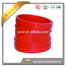 FM UL Approved Ductile Iron Groove Pipe Fitting