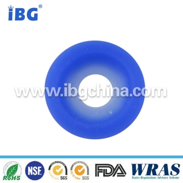 ailibaba china good qulity silicone colorful round flat rubber gasket