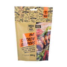 Plastic Zip Lock Pocket Zip Snacks Bag