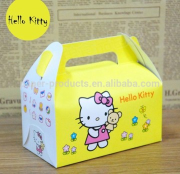 cake box with handle