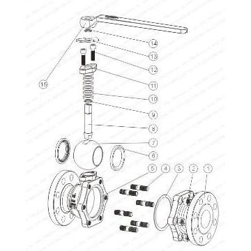 Cast Steel Floating Ball Valve