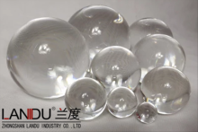 transparent different size acrylic round balls