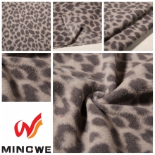Wholesale Fabric China Leopard Print Cloth Raw Material Polar Fleece Fabric