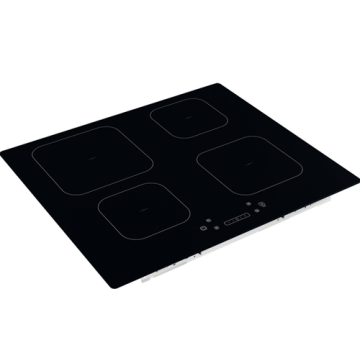 Hobs de indução de vidro preto Electrolux 60cm