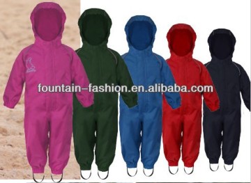 Kids hooded Wind Suit coverall