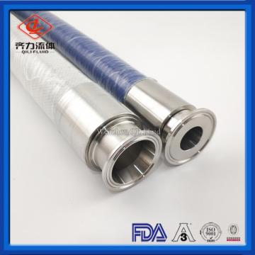 Food liquids hose clear Spiral Wire Reinforced