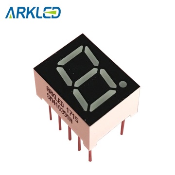 0.39 inch 7 segment one digit led display