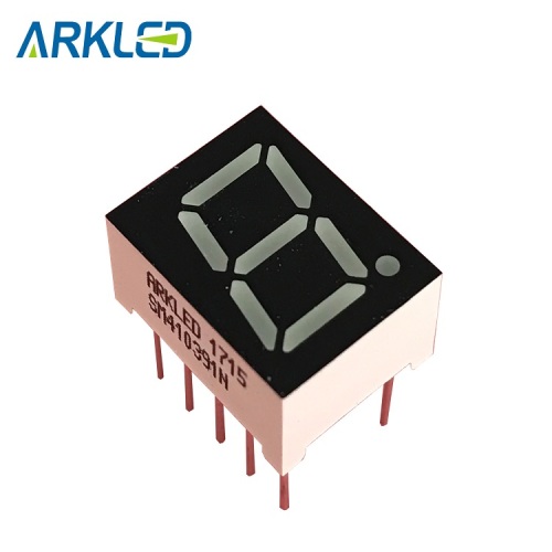 0.32 inch pure green 7 segment LED display