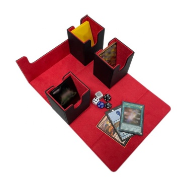 Custom LM Card Magic PU Leather YuGiOh TCG Deck Box with 8 Powerful Magnets