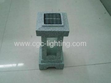 Poly-resin Solar Garden Light Fittings 