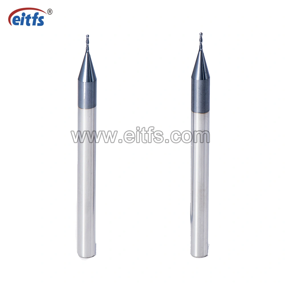 Factory Supplier Customized Micro Carbide 2flute Ball Nose End Mill