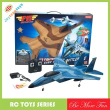 Factory price 2.4Ghz 2Channel Electric Model Airplane RC Glider with LED light