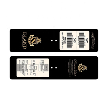 UHF RFID Apparel Paper Clothing Hang Tags